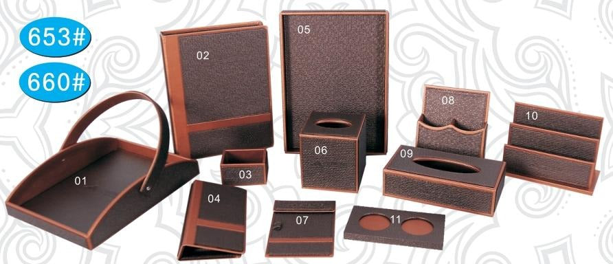 Complete Hotel Guest Room Leather Set