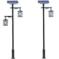 Chinese Style Solar Courtyard Lamp Retro Outdoor Solar Path Light LED Garden Street Light For Villa Park Community Wholesale