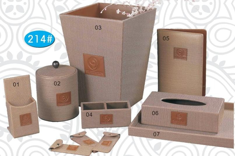 Complete Hotel Guest Room Leather Set
