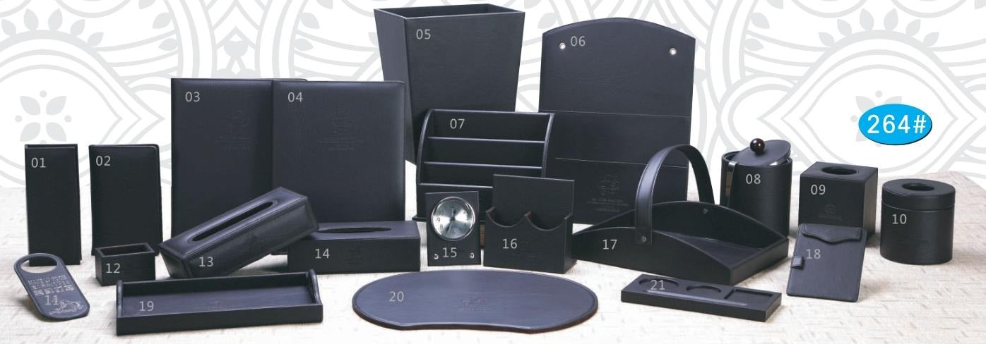 Complete Hotel Guest Room Leather Set