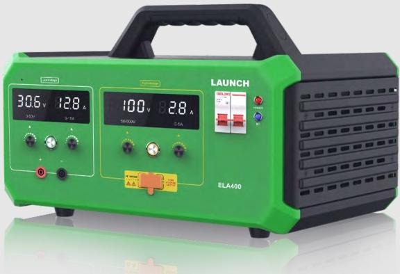 LAUNCH ELA400 Dual Mode High Low Voltage Programming Power Supply 4000W For EV ECU Coding