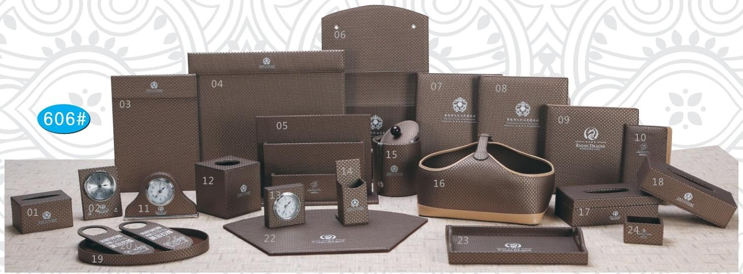 Complete Hotel Guest Room Leather Set