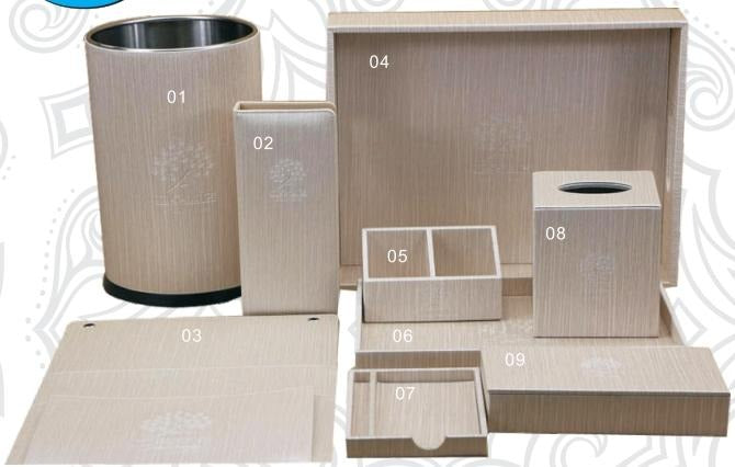 Complete Hotel Guest Room Leather Set