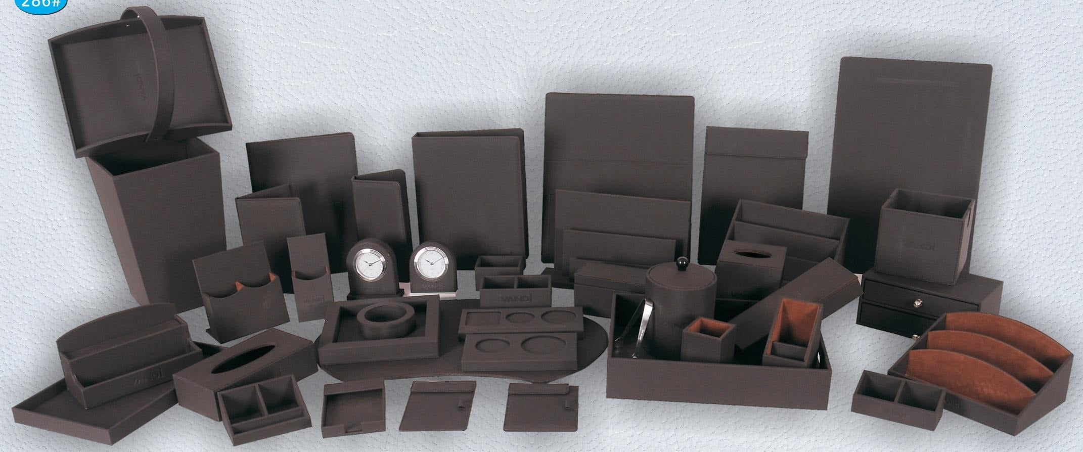 Complete Hotel Guest Room Leather Set