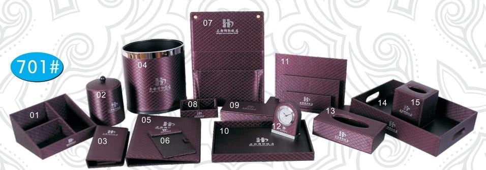 Complete Hotel Guest Room Leather Set