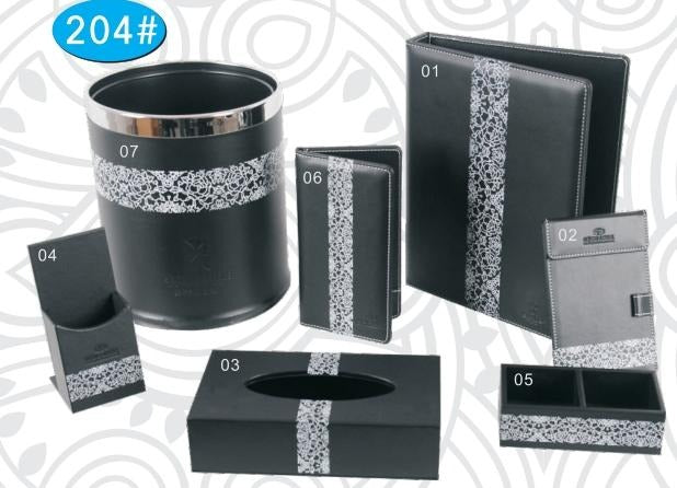 Complete Hotel Guest Room Leather Set