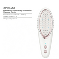 XPRE468 EMS Scalp Massage Comb Electric Hair Growth Stimulating Brush Silicone Massage Nodes