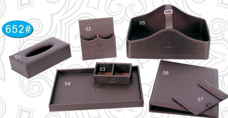 Complete Hotel Guest Room Leather Set