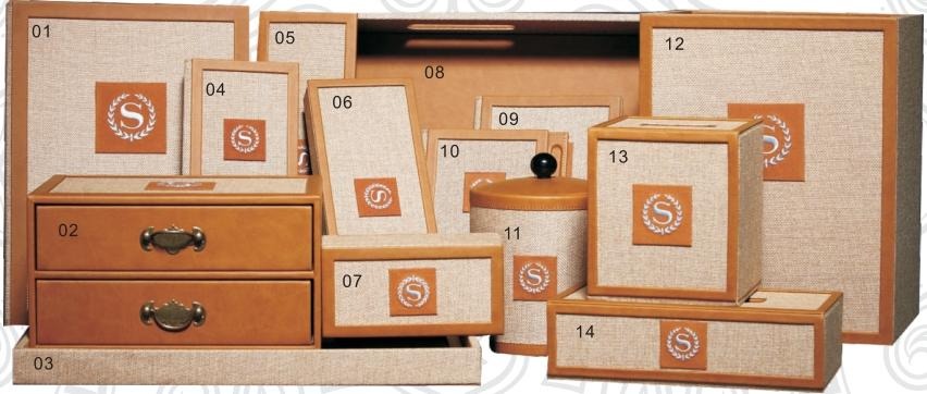 Complete Hotel Guest Room Leather Set