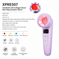 XPRE507 COB 4-in-1 Red Blue Yellow Infrared Light Therapy Handheld Facial Collagen Boost Device