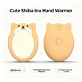 Cute Shiba Inu Thermal Conductive Silicone Hand Warmer KS-23 Portable Rechargeable Pocket Heater