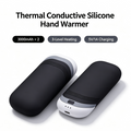 Thermal Conductive Silicone Hand Warmer KS-22 Double-Sided Rechargeable Pocket Heater