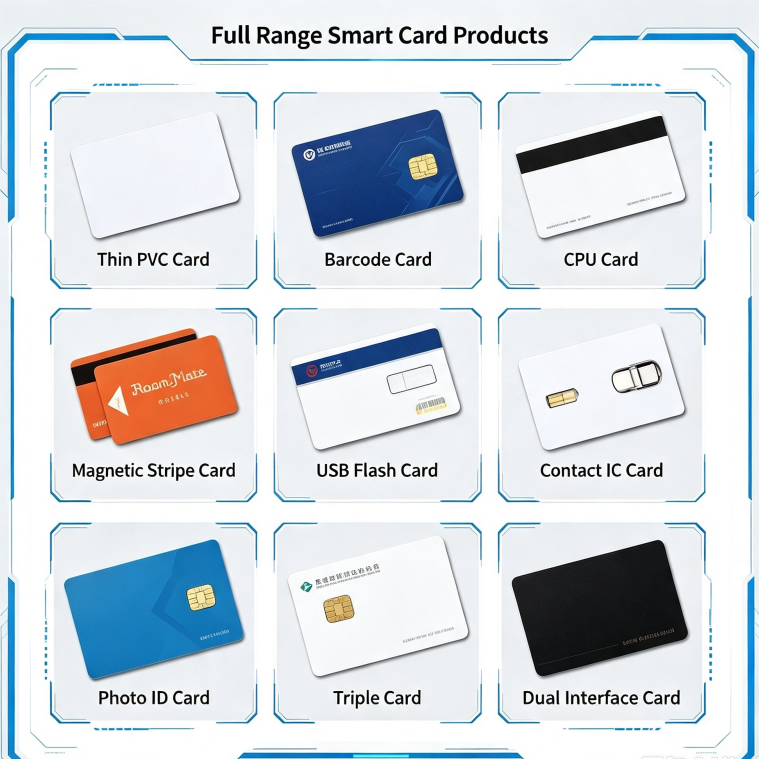RFID Card Inlay Blank Smart Card Inlay Manufacturer | MIFARE DESFire ICode2 PVC PET Contactless Card Inlay Wholesale