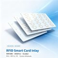 RFID Card Inlay Blank Smart Card Inlay Manufacturer | MIFARE DESFire ICode2 PVC PET Contactless Card Inlay Wholesale