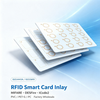 RFID Card Inlay Blank Smart Card Inlay Manufacturer | MIFARE DESFire ICode2 PVC PET Contactless Card Inlay Wholesale