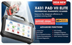 LAUNCH X431 PAD7 Professional Car Diagnostic Tool 256GB Android9 ADAS TPMS Key Programming