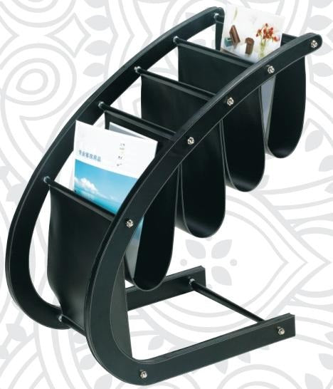 Hotel Leather Single Grid Remote Control Holder